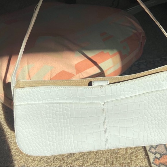 vintage y2k snakeskin alfani shoulder bag - Picture 2 of 4